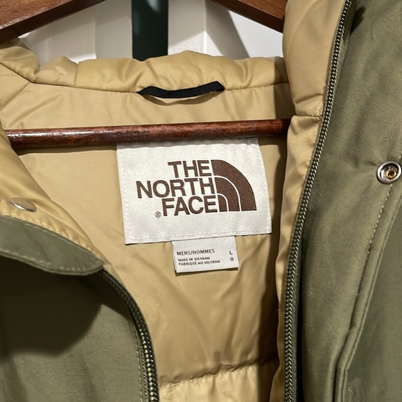 The North Face Snow Down Parka (Military Olive Green) - Picture 3 of 8